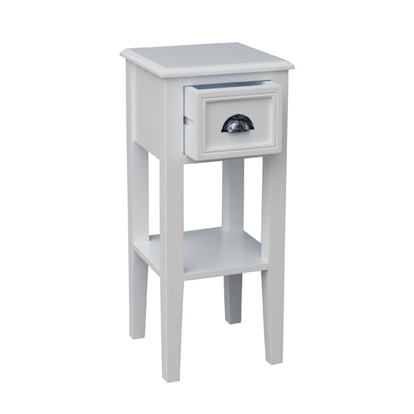 white nightstand